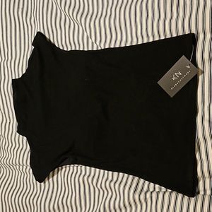 NWT Klassy Network mock neck top